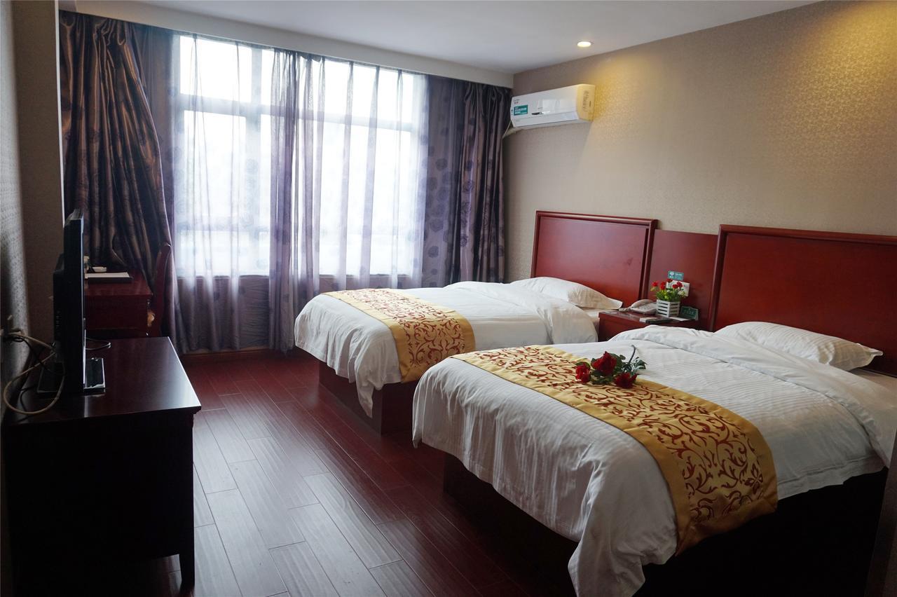 Greentree Inn Jiangsu Suqian Yiwu Business Center Fukang Avenue Express Hotel Exterior photo